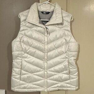 White North Face Vest